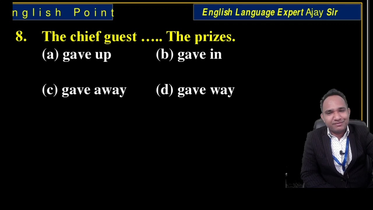 Most Important Preposition Exercise for All Exams | English Point