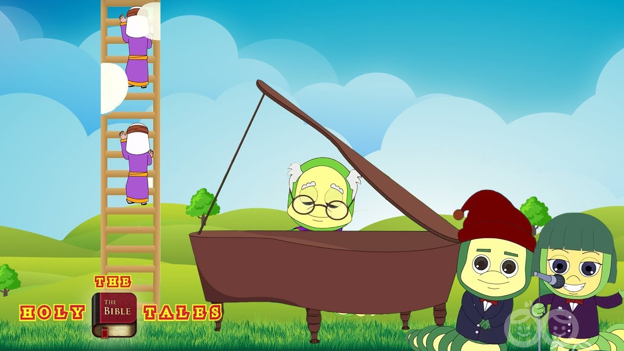 Jacob's Ladder I Popular Bible Rhymes For Kids and Children with Lyrics | Holy Tales Bible Songs