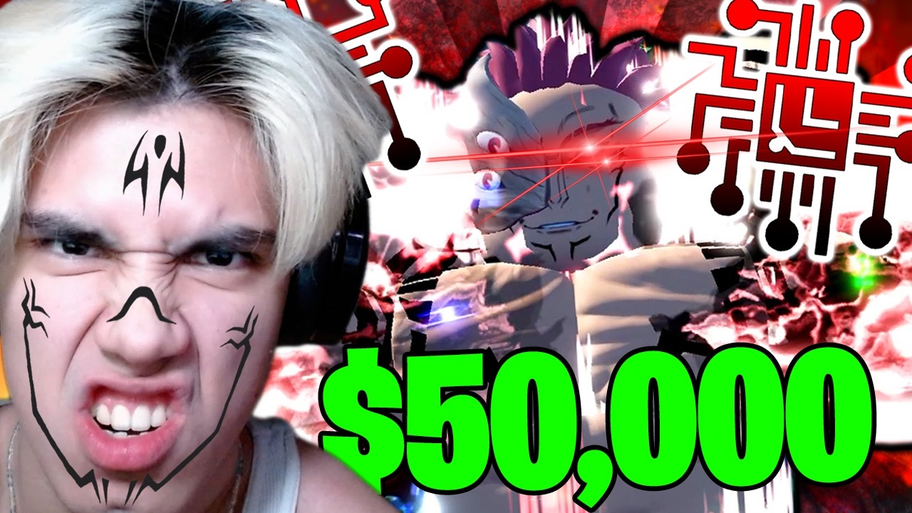 I Spent $50,000 To get .03% Sukuna In Anime Last Stand!