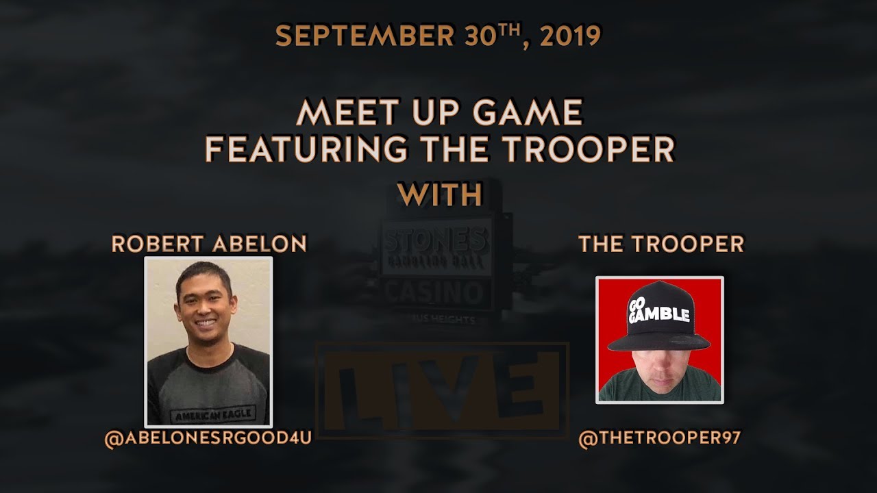 Meet Up Game featuring The Trooper with Robert Abelon