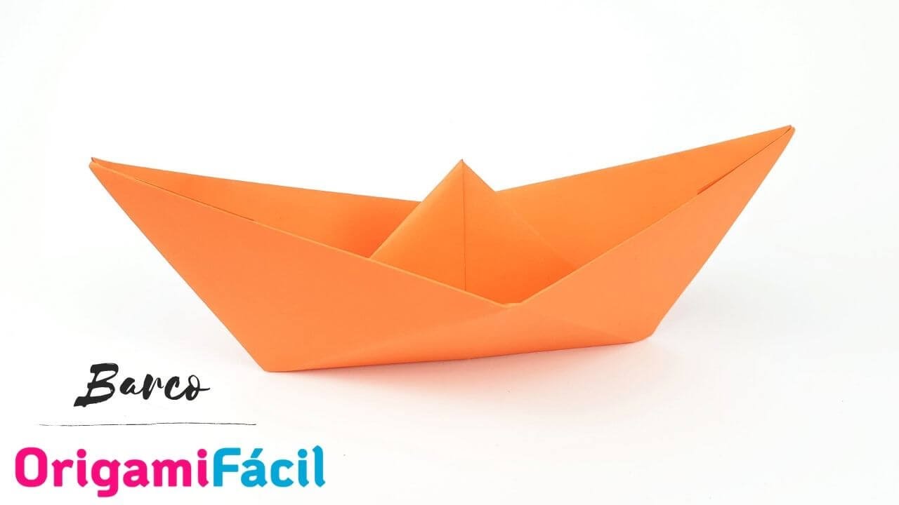 C&oacute;mo hacer un barco de papel F&Aacute;CIL paso a paso