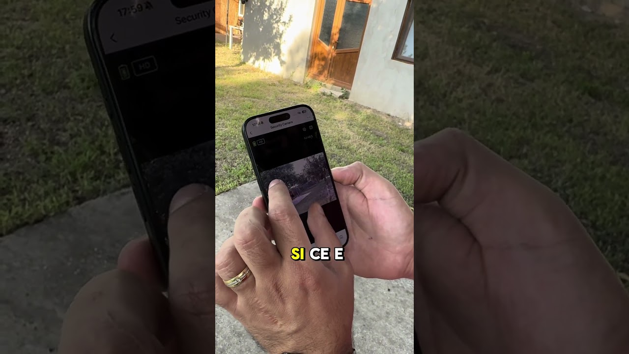🎥 Descoperă noua cameră de supraveghere cu panou solar Q6! 🌞