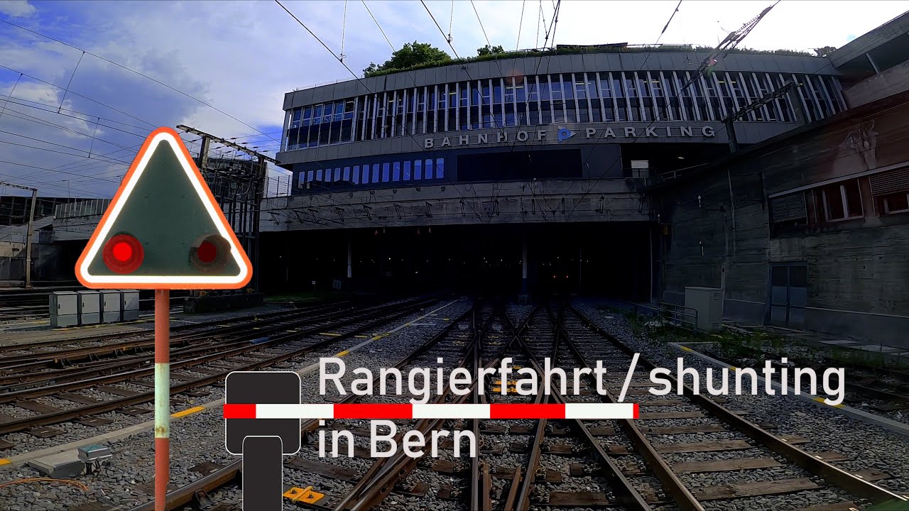 Rangierfahrt/shunting in bern (remastered)