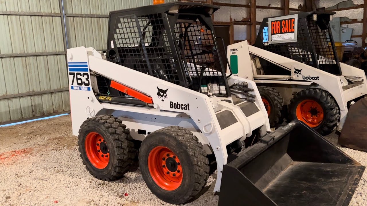 Sold the Bobcat 630 upgraded to a Bobcat 763!!