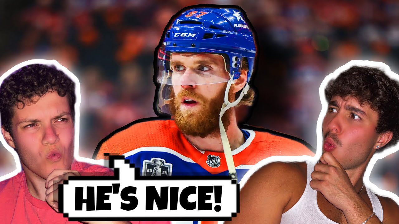 HOOPERS🏀 First Time Watching CONNOR MCDAVID Highlights