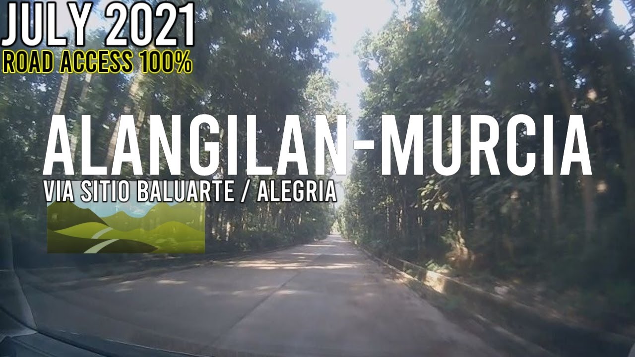 Murcia to Talisay via Alegria / Access Road #Progress #NegrosIsland 🇵🇭 Post Typhoon