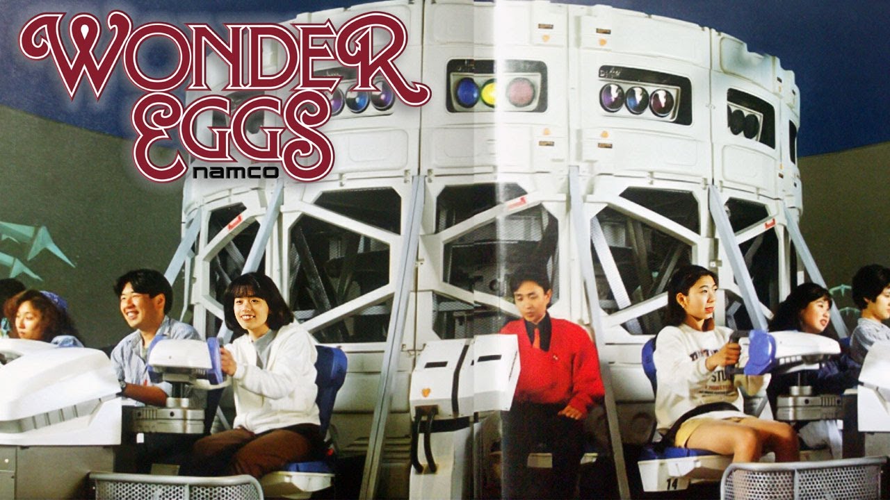 Namco Wonder Eggs Theme park in Japan - featuring Galaxian 3. English sub titles.