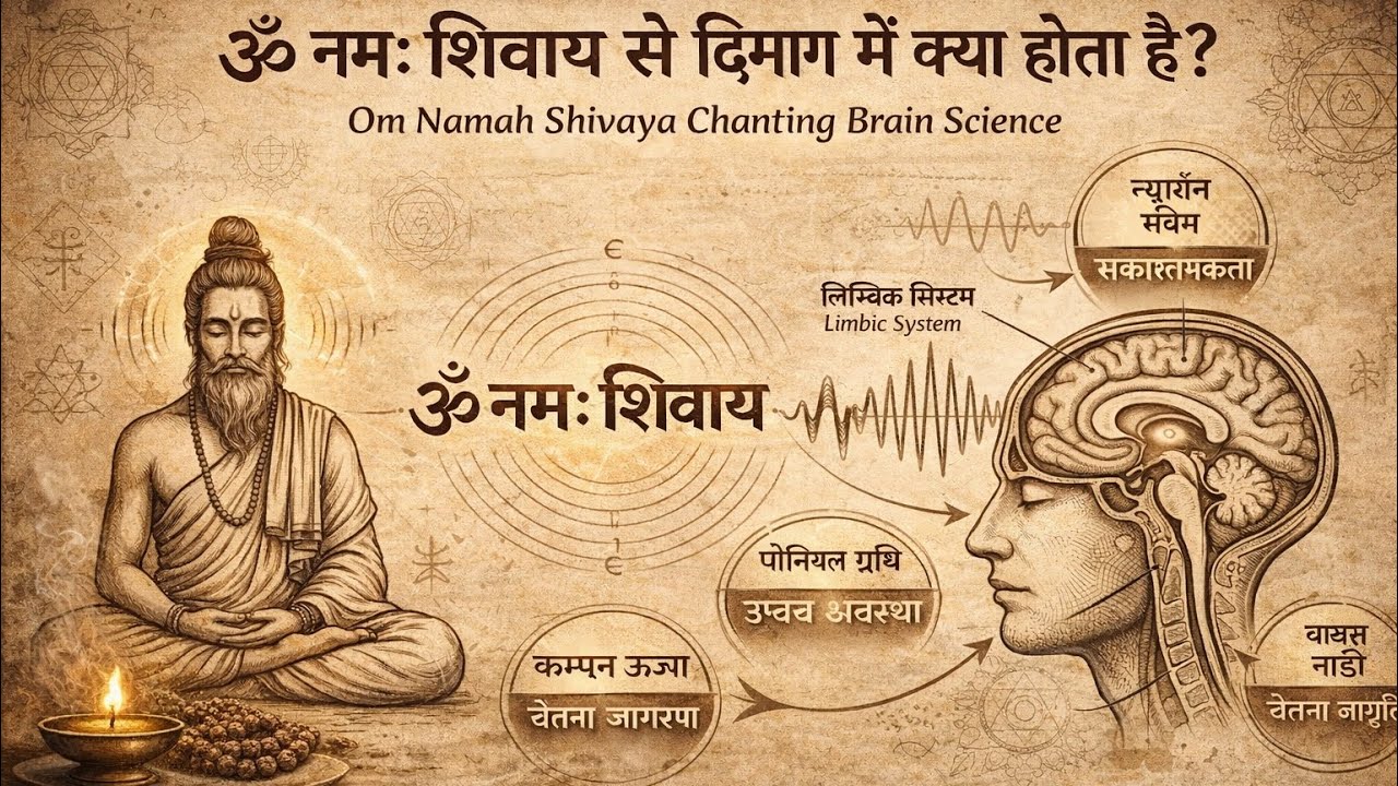 OM NAMAH SHIVAYA 🔱 Powerful Chanting | Mahadev Mantra | सुनते ही जागेगा शिव तत्व