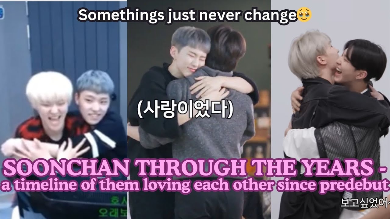 SoonChan through the years✨💖