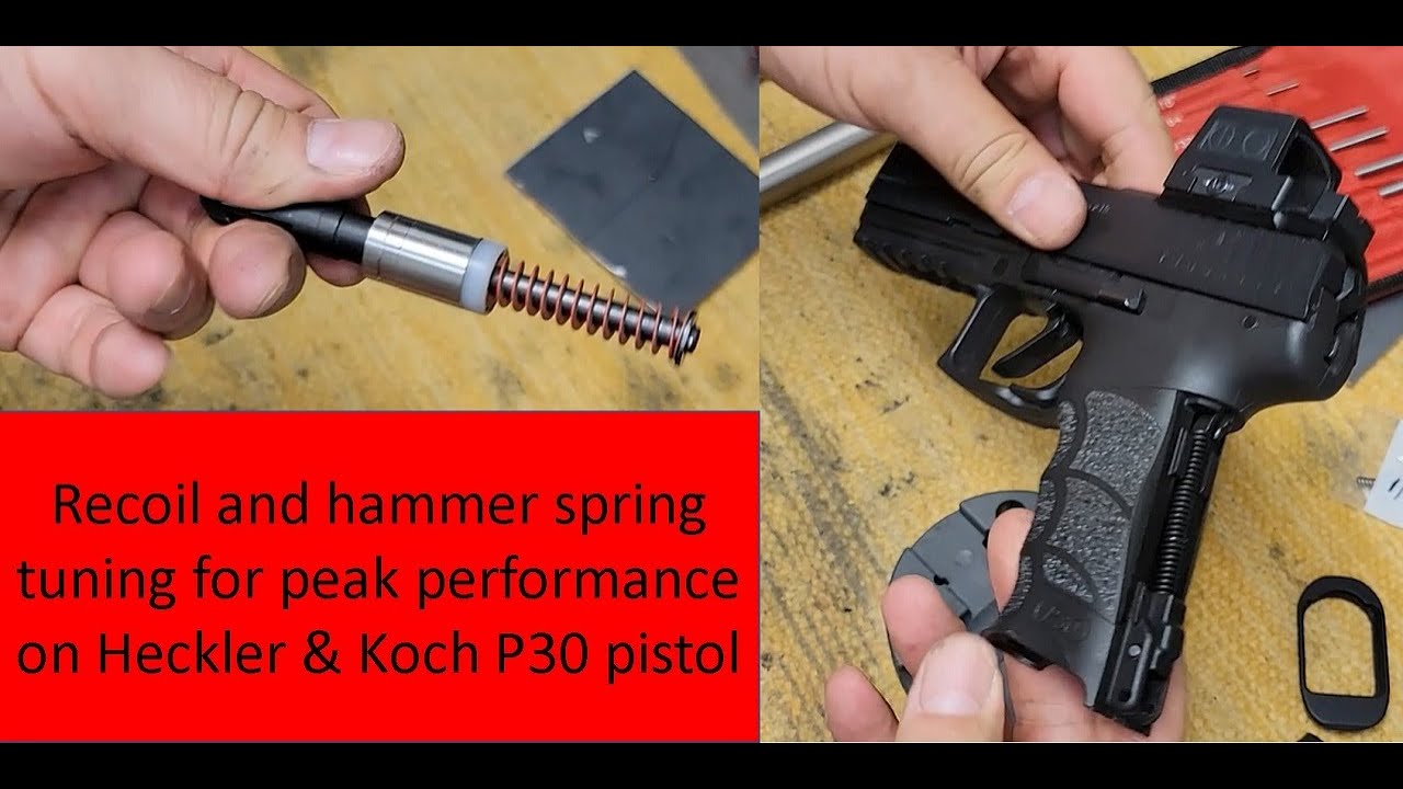 Performance recoil spring tuning HK pistol