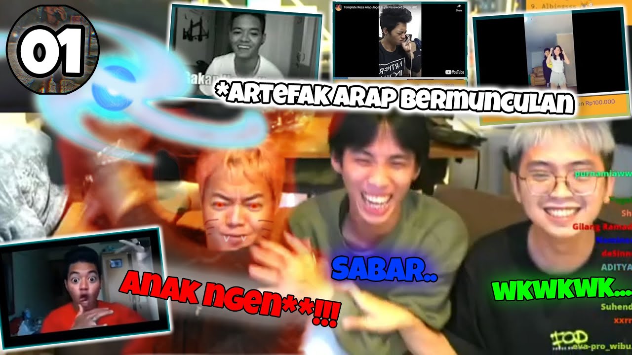MOMEN REZA ARAP DISERANG VIEWER!!!!! BARU MULAI UDAH KENA MENTAL - yb live part1