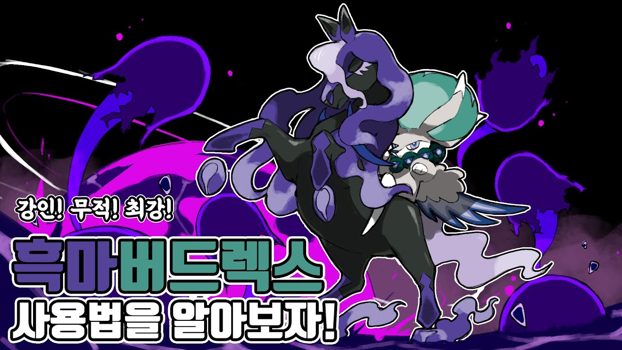 강인! 무적! 최강! 포켓몬 세계를 지배하는 최강의 전설의 포켓몬 흑마 버드렉스 사용법을 알아보자 [포켓몬스터 스칼렛 바이올렛]