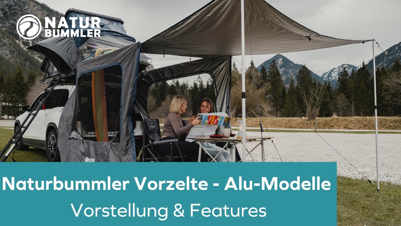 So viel Platz & Privatsphäre wie noch nie I Naturbummler Vorzelte für alle Alu-Dachzelte I Features