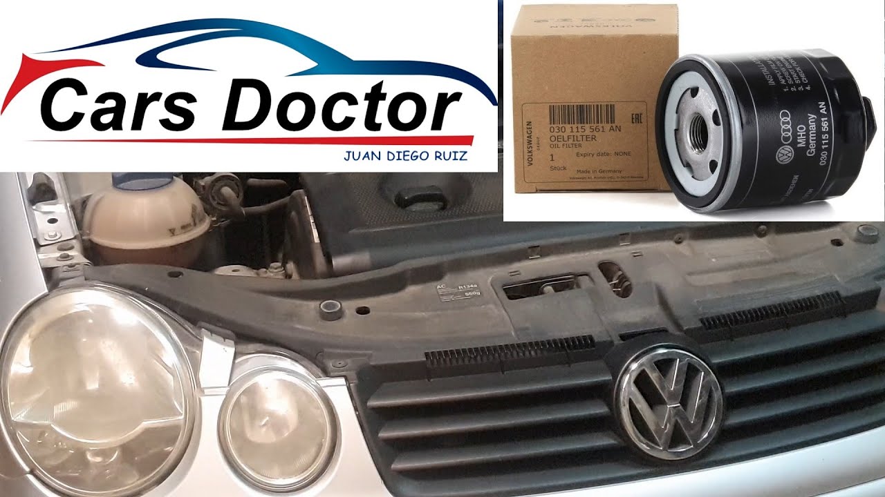 Cambio de Aceite y Filtro Aceite Vw Polo Año 2002 1400 Gasolina Motor BBY Fabia Ibiza Cordoba