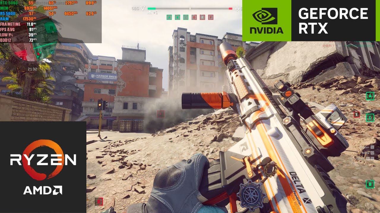 Delta Force : Season 8 | RTX 5060 8GB | RYZEN 5 5600 (1080P Ultimate Preset Nvidia DLSS Quality)
