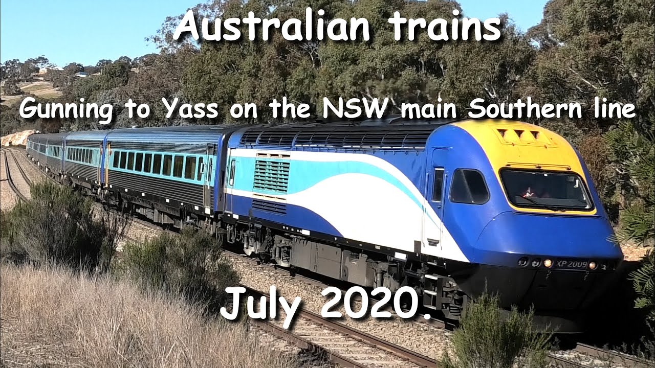 Australian railways, Yass to Gunning on the NSW main Southern line, July 2020
