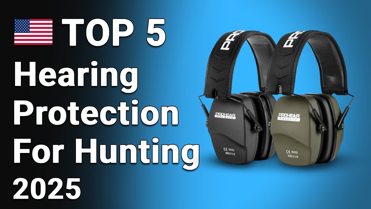 TOP 5 Best Hearing Protection for Hunting and Shooting 2025