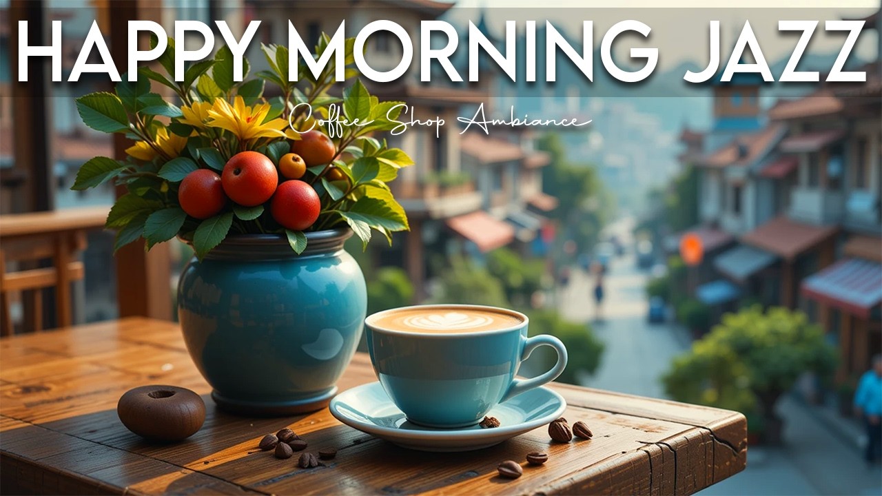 Happy Morning Jazz ☕ Bossa Nova background for Studying, Working & Relaxing