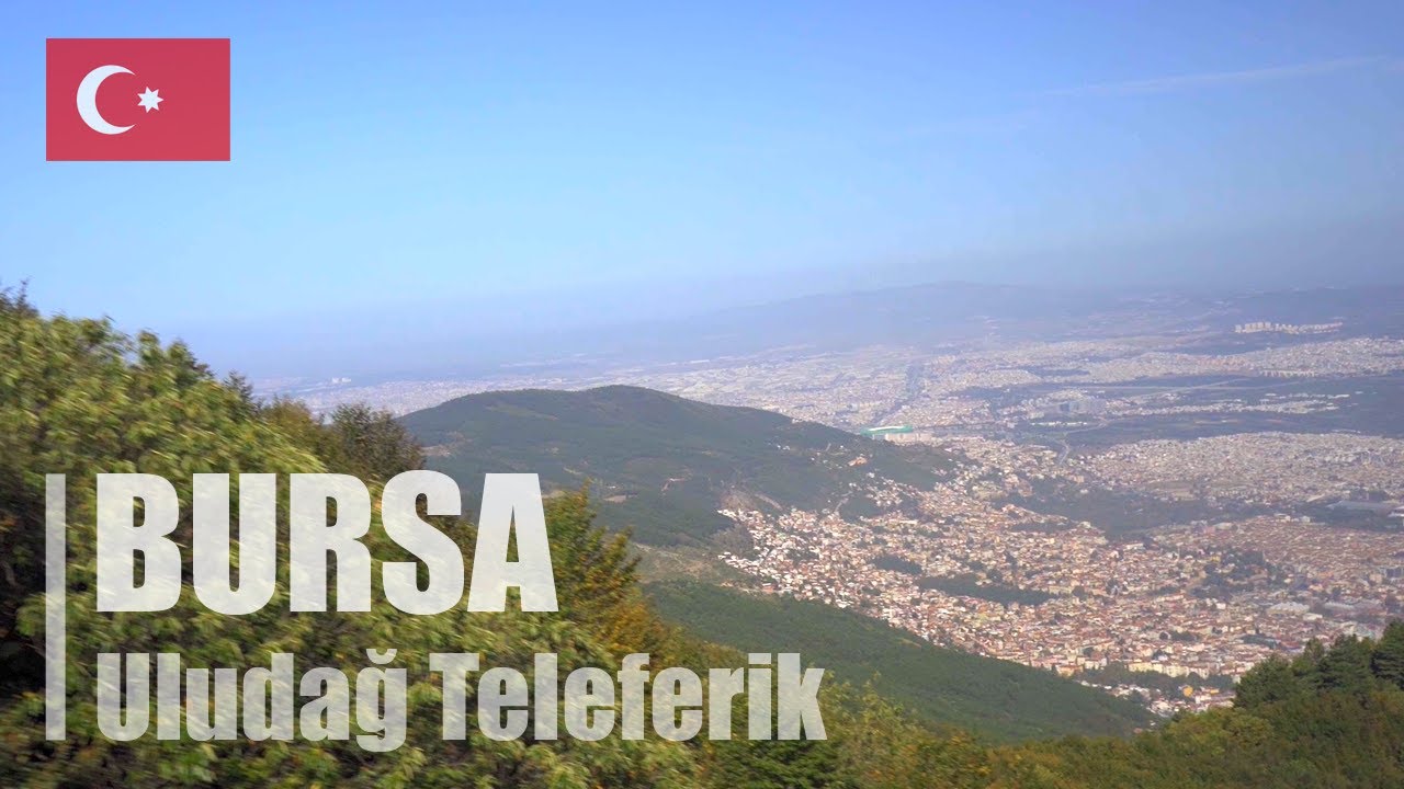 Uludag Teleferik cable car. Climbing to Sarıalan station | Bursa | Turkiye 🇹🇷