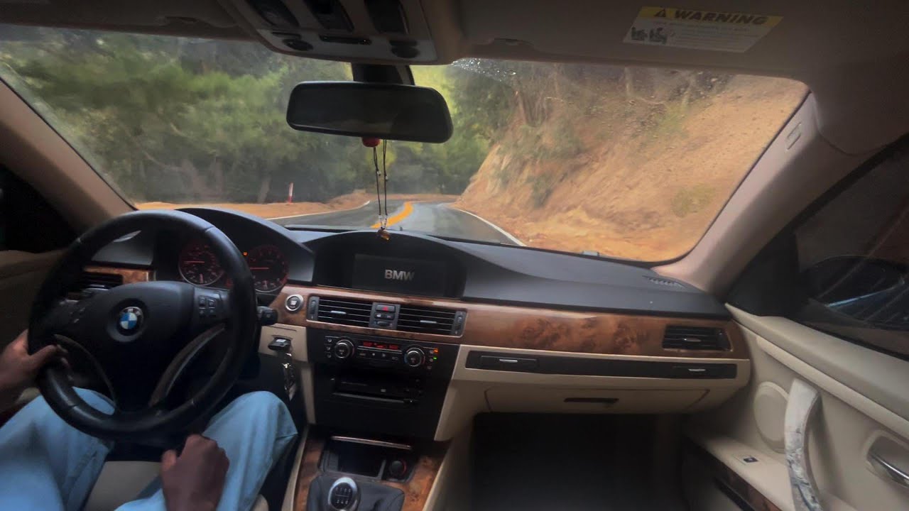 Rainy POV Drive In My Stock E92 328i