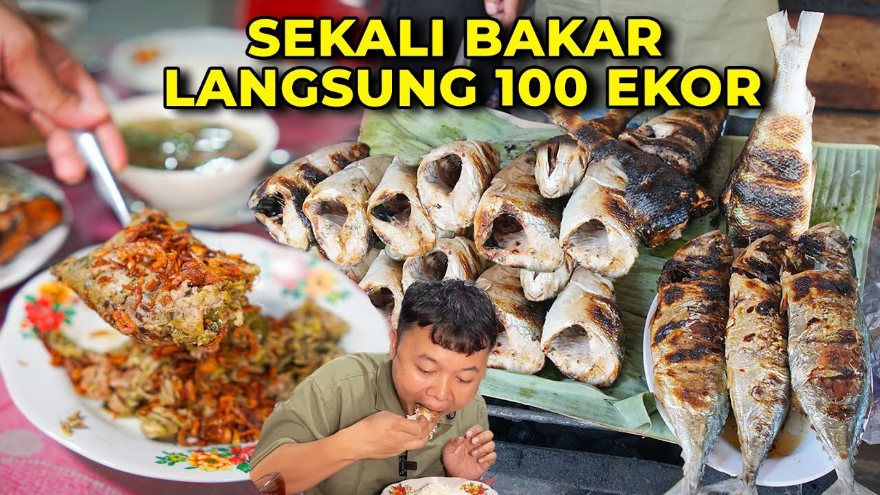 Langganan Pak Mentri! Pertama Kali Nyobain Makan Jeroan Ikan Laut!