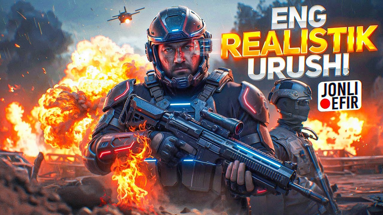 💀ENG REALISTIK URUSH! – BATTLEFIELD 6: REDSEC YOKI WARZONE (JONLI EFIR)