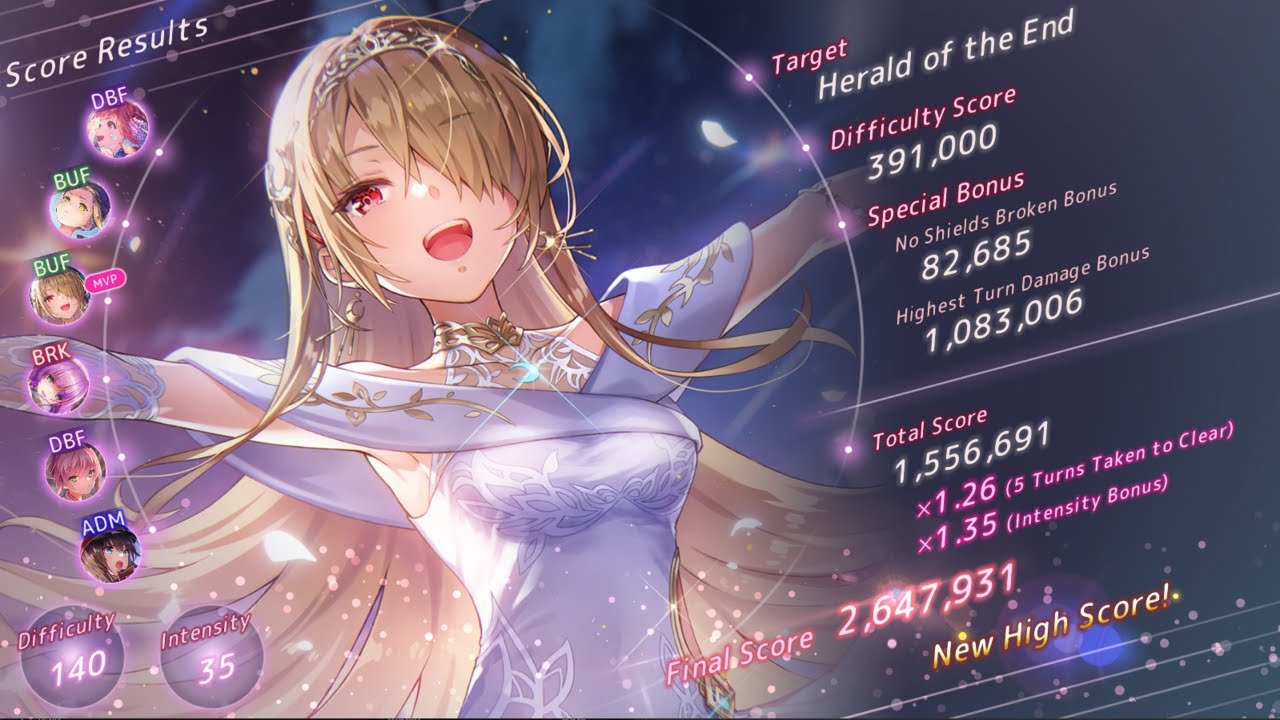 [Heaven Burns Red] Score Challenge 33 Week 1 (but better run)