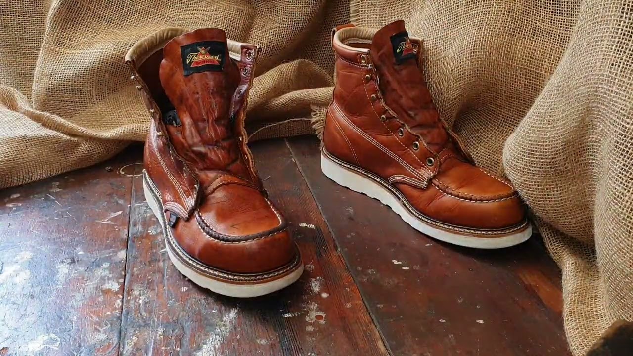 Boot Clean and Condition - Thorogood Boots using Artisan's Son Heritage Care Kit AMSR