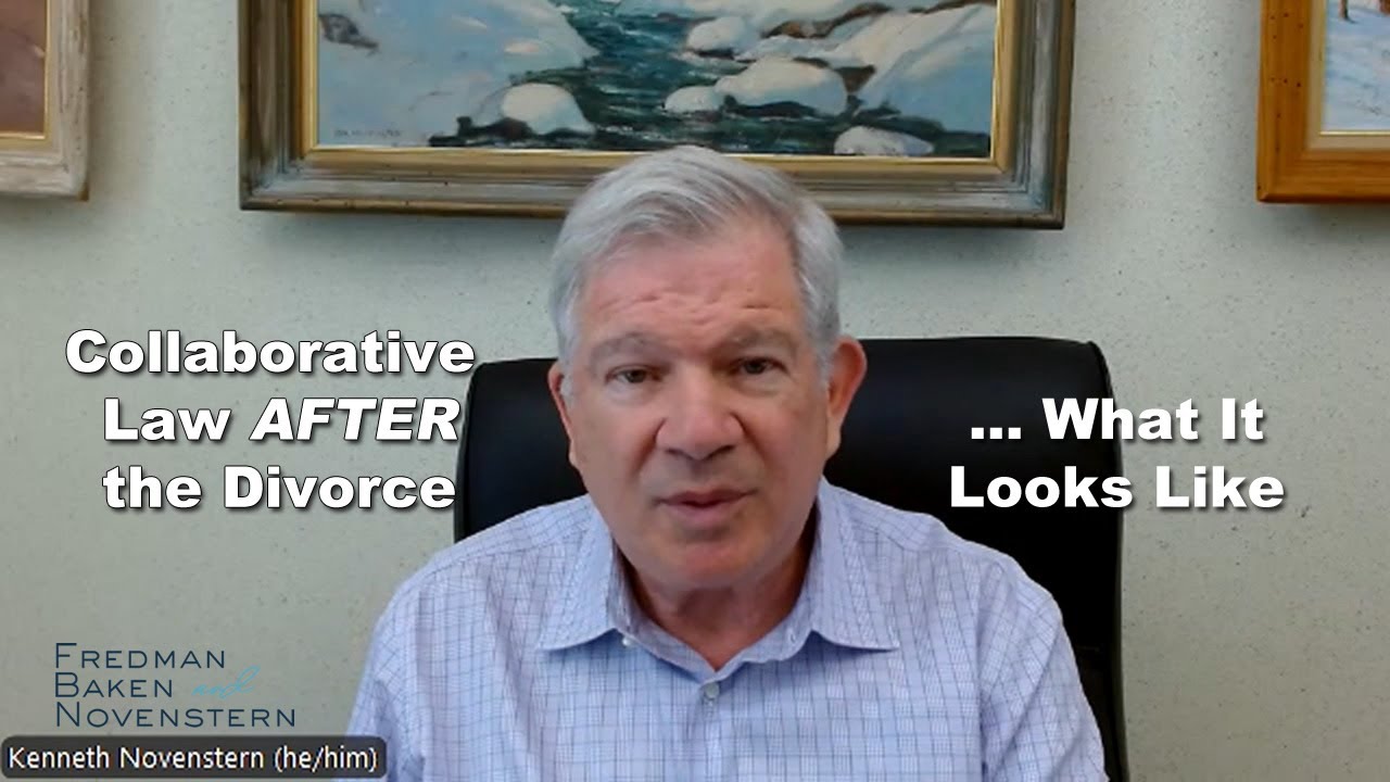 Collaborative Law AFTER the Divorce - What It Looks Like!!!