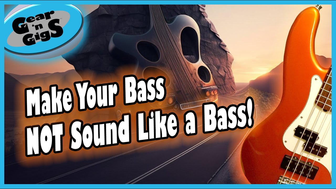 Bass as a Synthesizer--with Effects Pedals!
