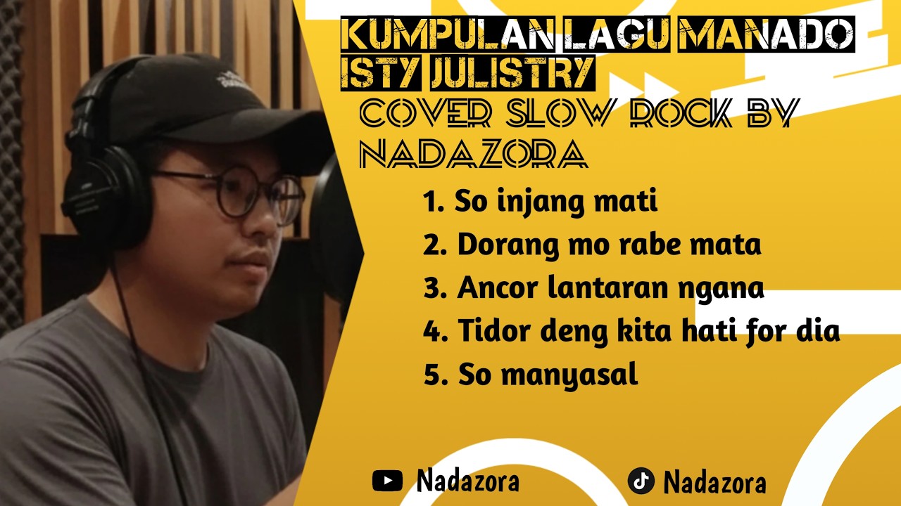 Kumpulan Lagu Manado Isty Julistry Versi Rock 🔥 Cover Slow Rock Paling Enak Didengar