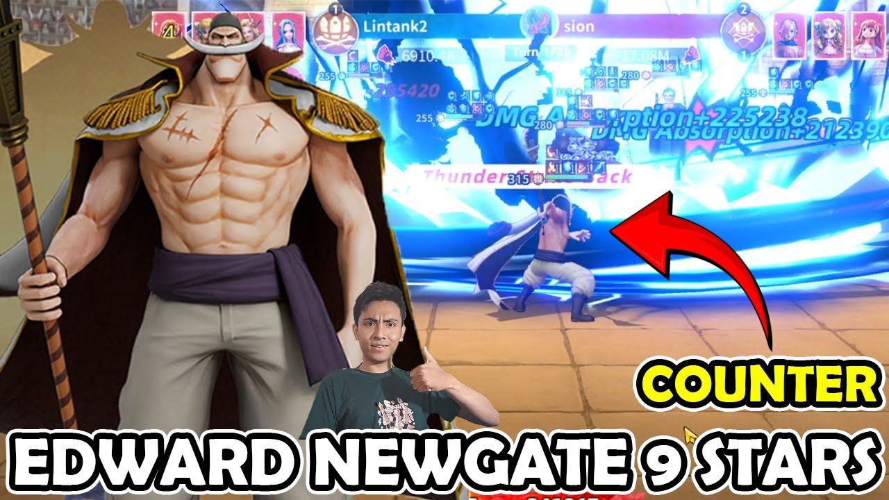 GACHA EDWARD NEWGATE !! NEW KING OF COUNTER - SAILING TREASURE