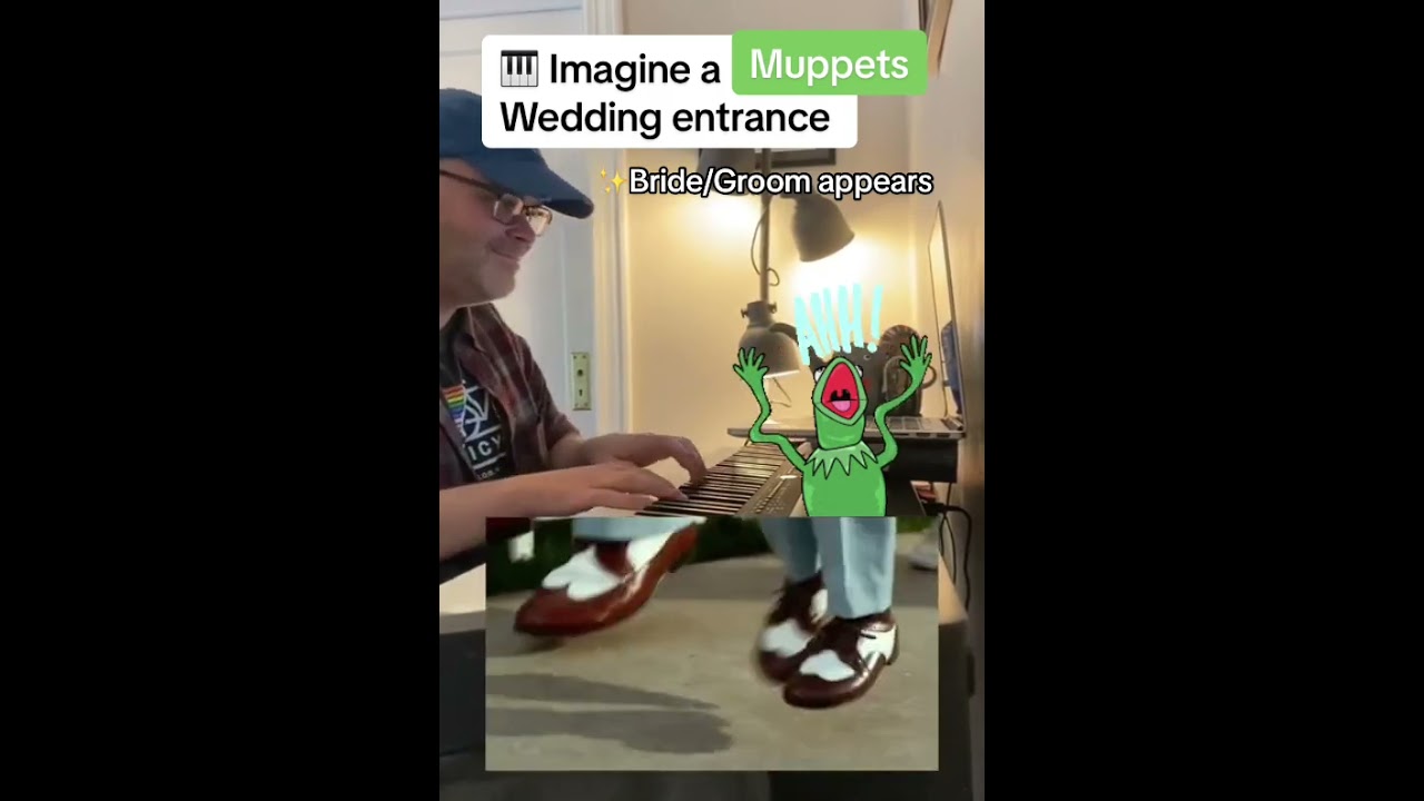 Life's A Happy Song (the Muppet Movie) & Canon in D wedding entrance on piano