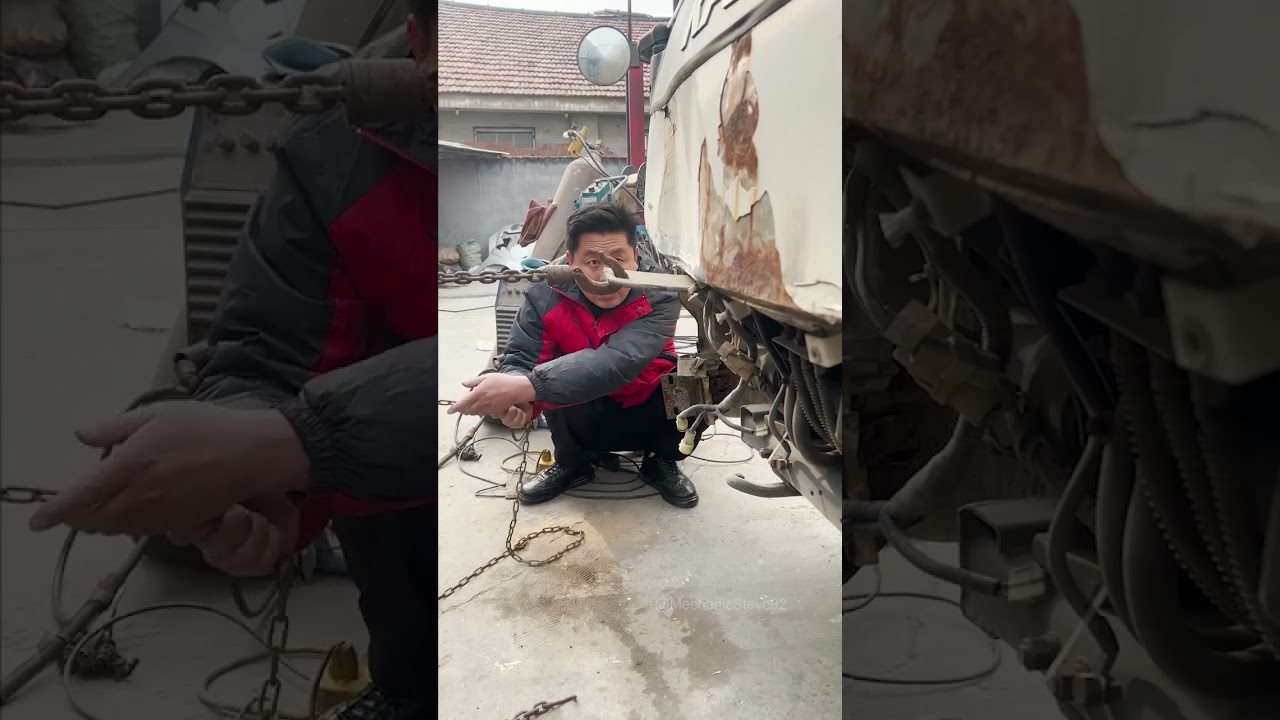 Truck Rusty Front Panel Repair