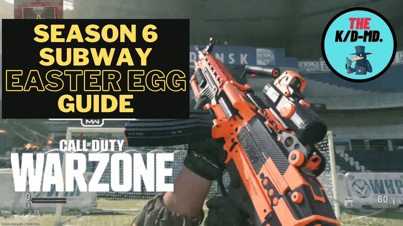 New Warzone Season 6 Subway Easter Egg GUIDE PLUS BRUIN BLUEPRINT