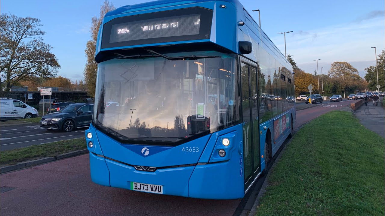 First Solent Wright GB Kite Electroliner 63624 To North End Junction On Route 3