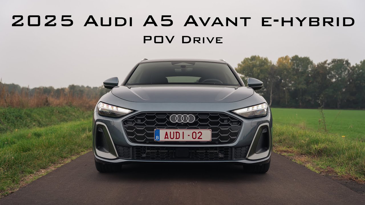 2025 Audi A5 Avant e-hybrid: POV Drive