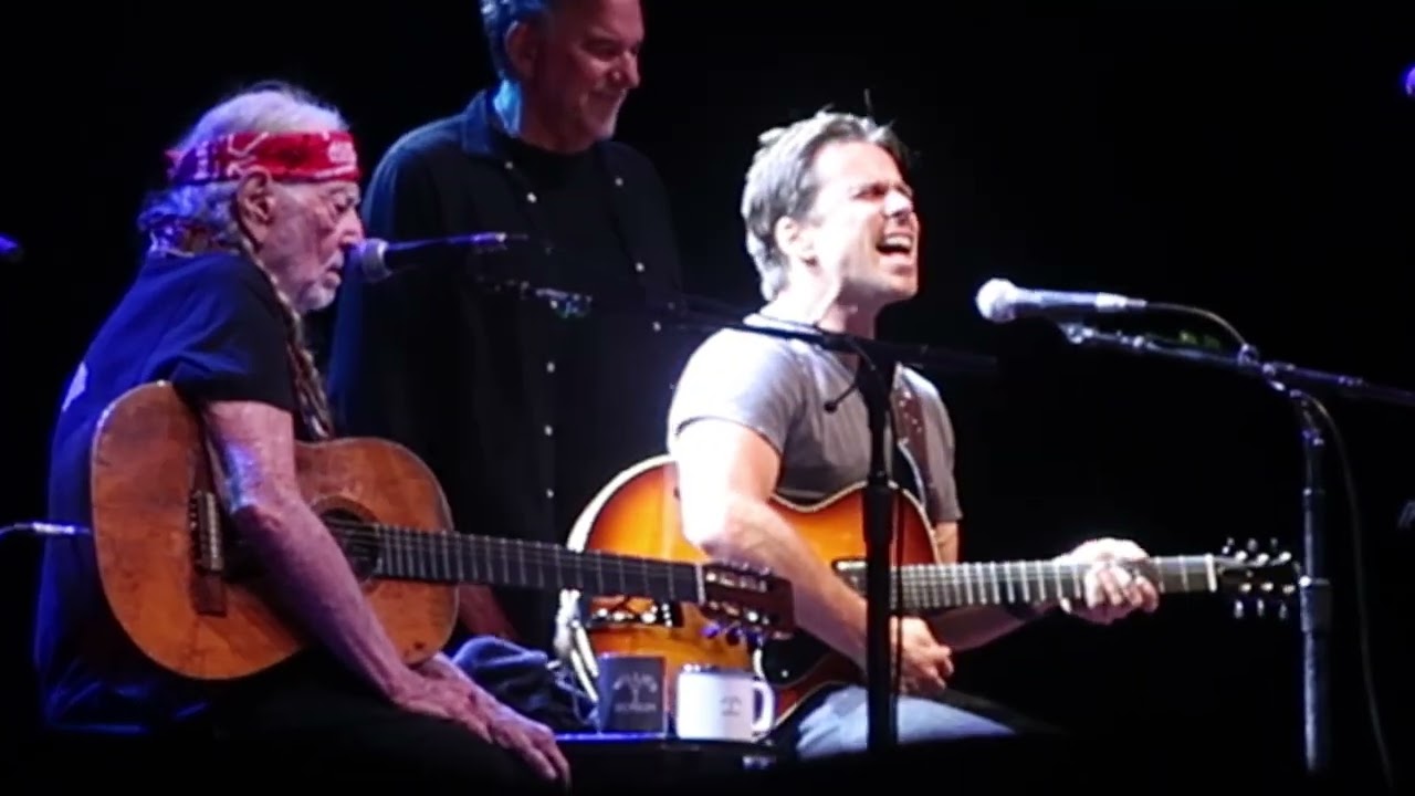 Lukas Nelson w/Willie Nelson live 