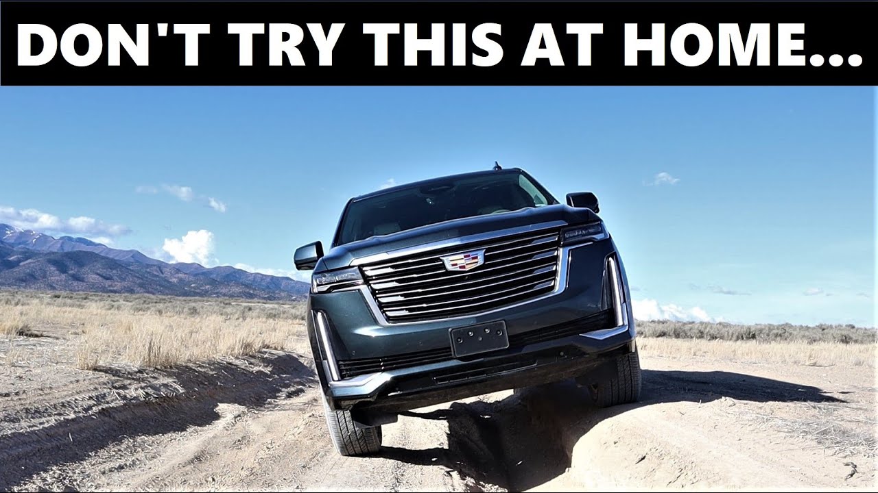 I Take A BRAND NEW $110,000 Cadillac Escalade Off-Road And It Ends In DISASTER...