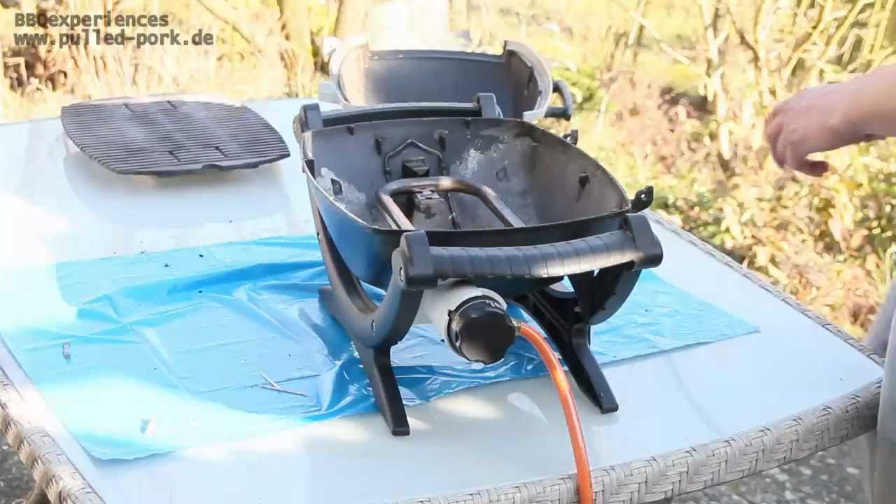 Weber Q100 - Demontage, Reinigung, Montage