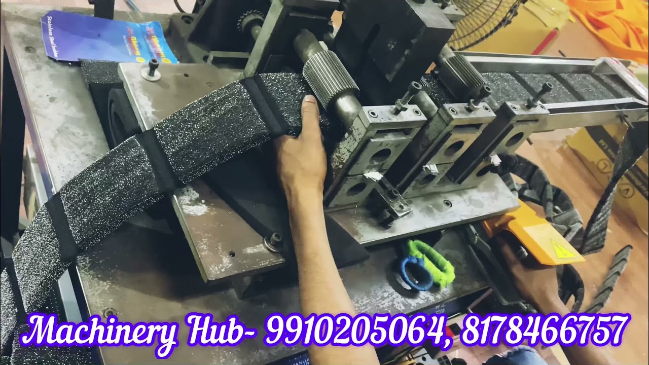 Plastic sponge scrubber making machine| foam pad scrubber making machine#bestbusinessideas