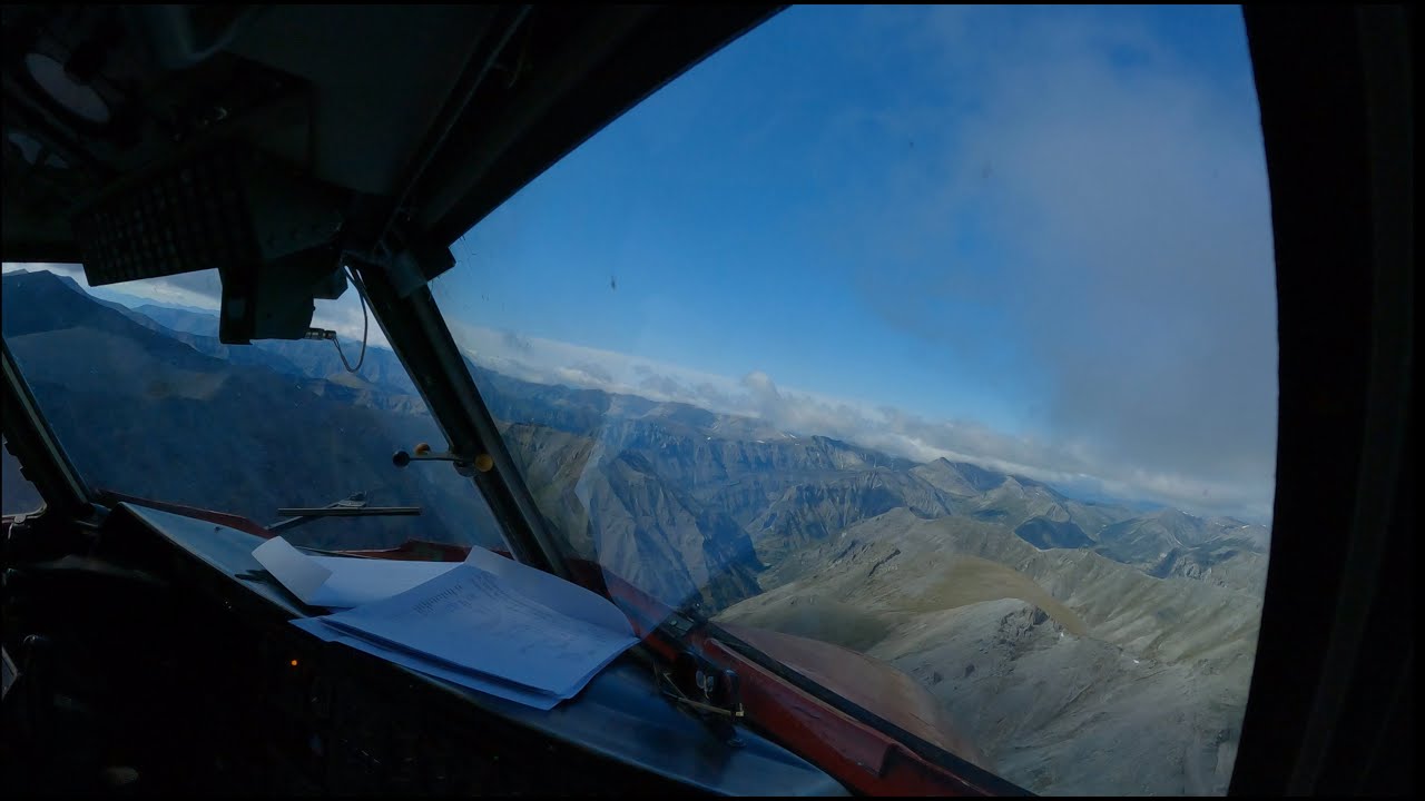 Dash 7 to Prairie Creek - Landing in the Mountains!