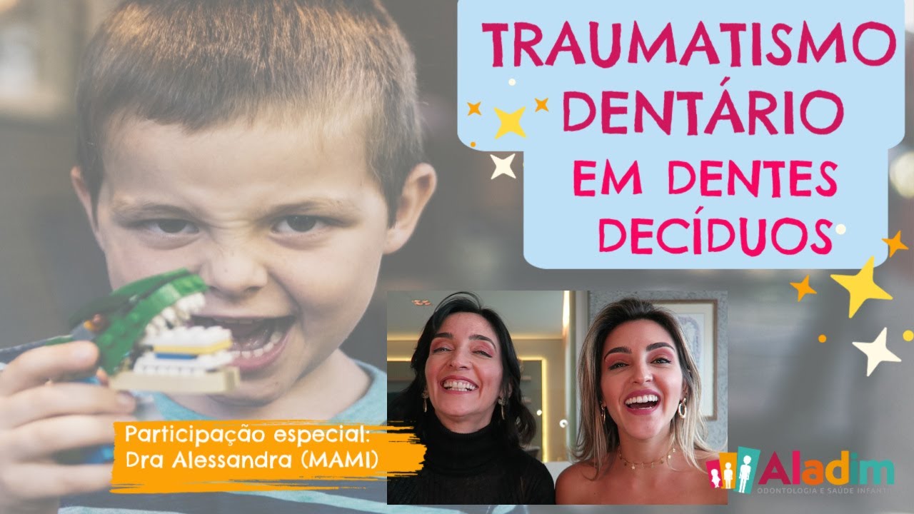 TRAUMATISMO DENTÁRIO em dentes decíduos (
