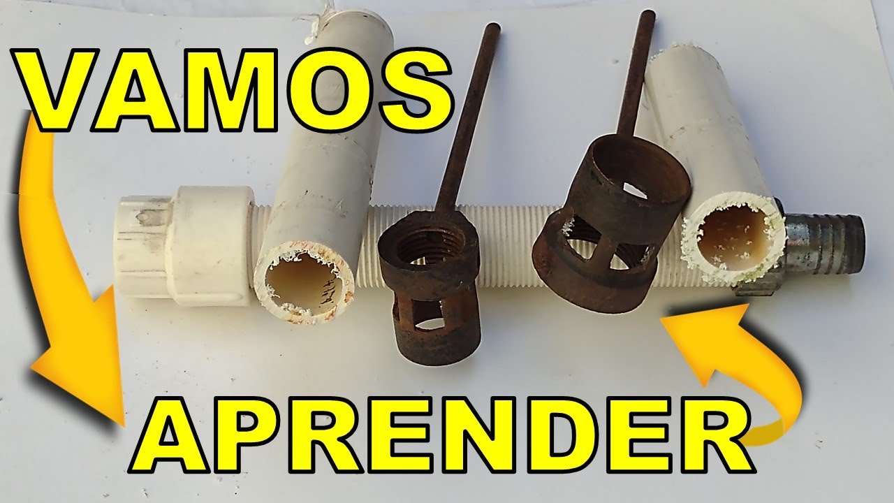 COMO FAZER ROSCA EM CANOS DE PVC DE MANEIRA CORRETA  -  passo a passo completo e detalhado