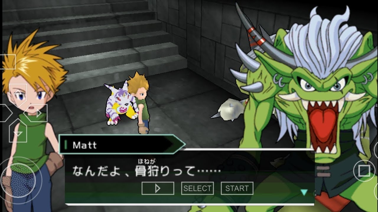 Digimon adventure PSP parte 40 El hueso y las humillaciones regresan 