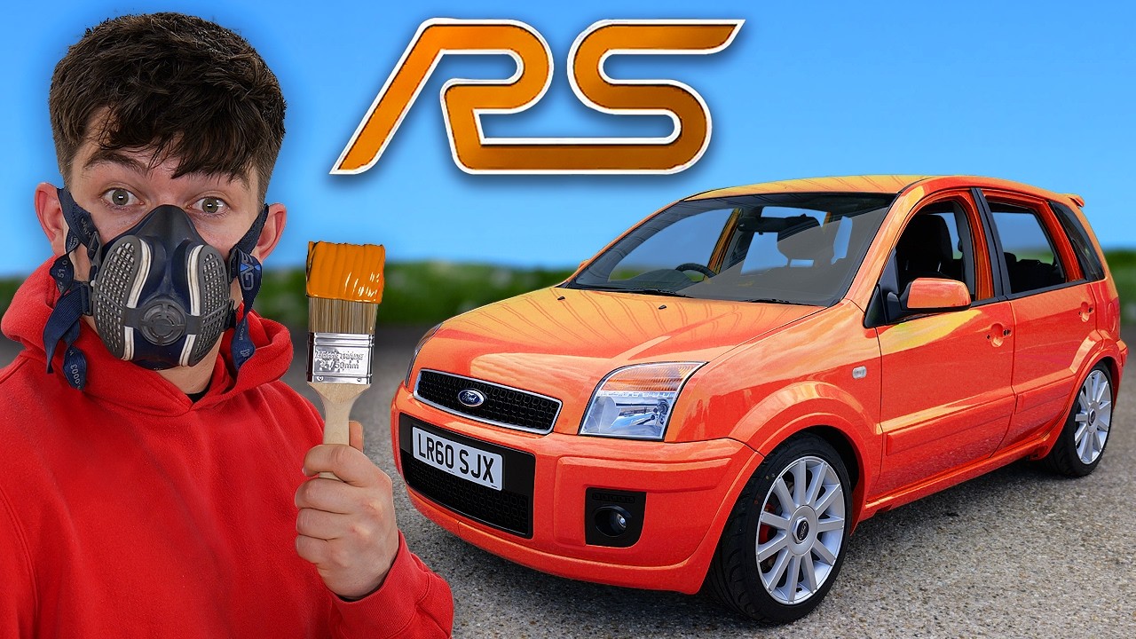 I PAINTED A £5000 FOCUS RS COLOUR ON MY £600 FORD FUSION