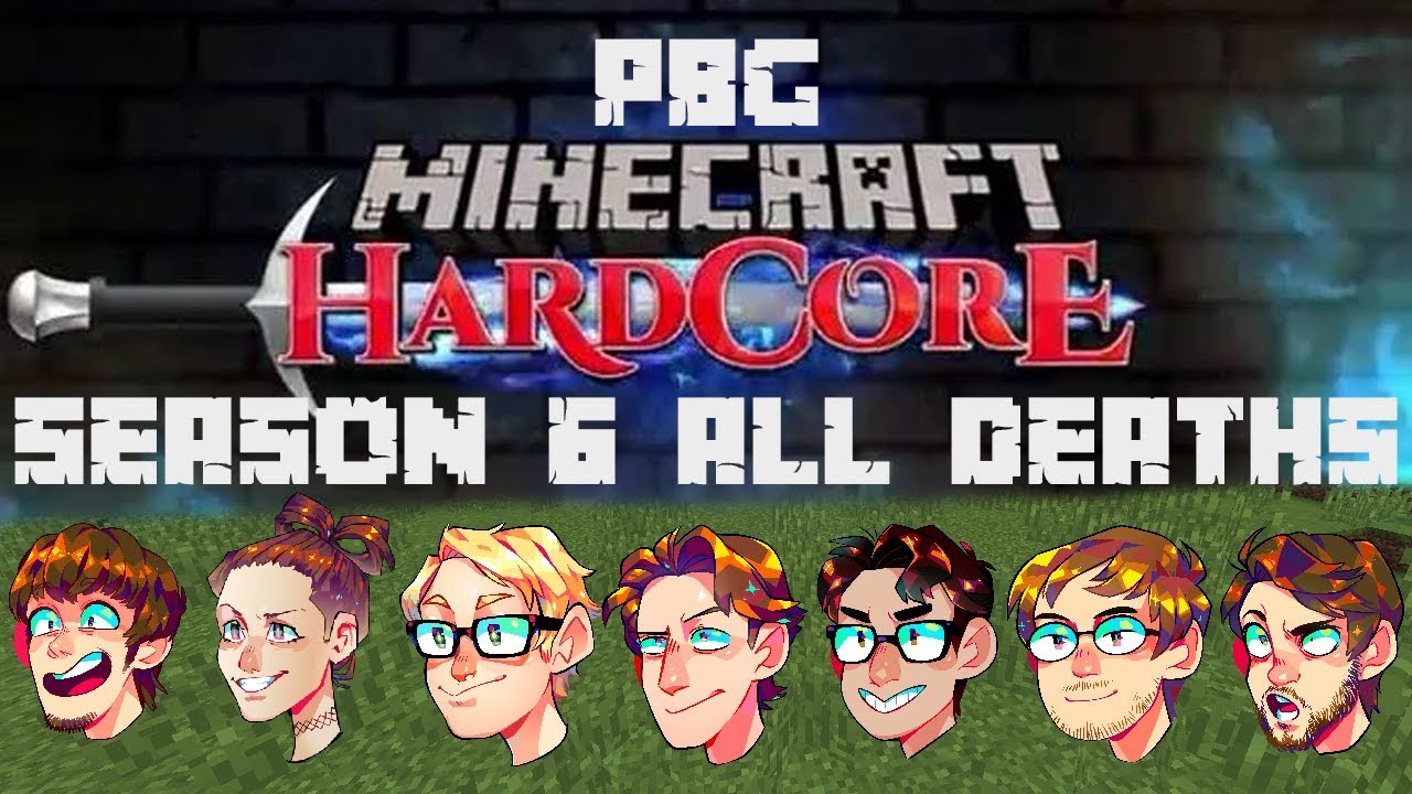 ALL PBG MINECRAFT 6 DEATHS