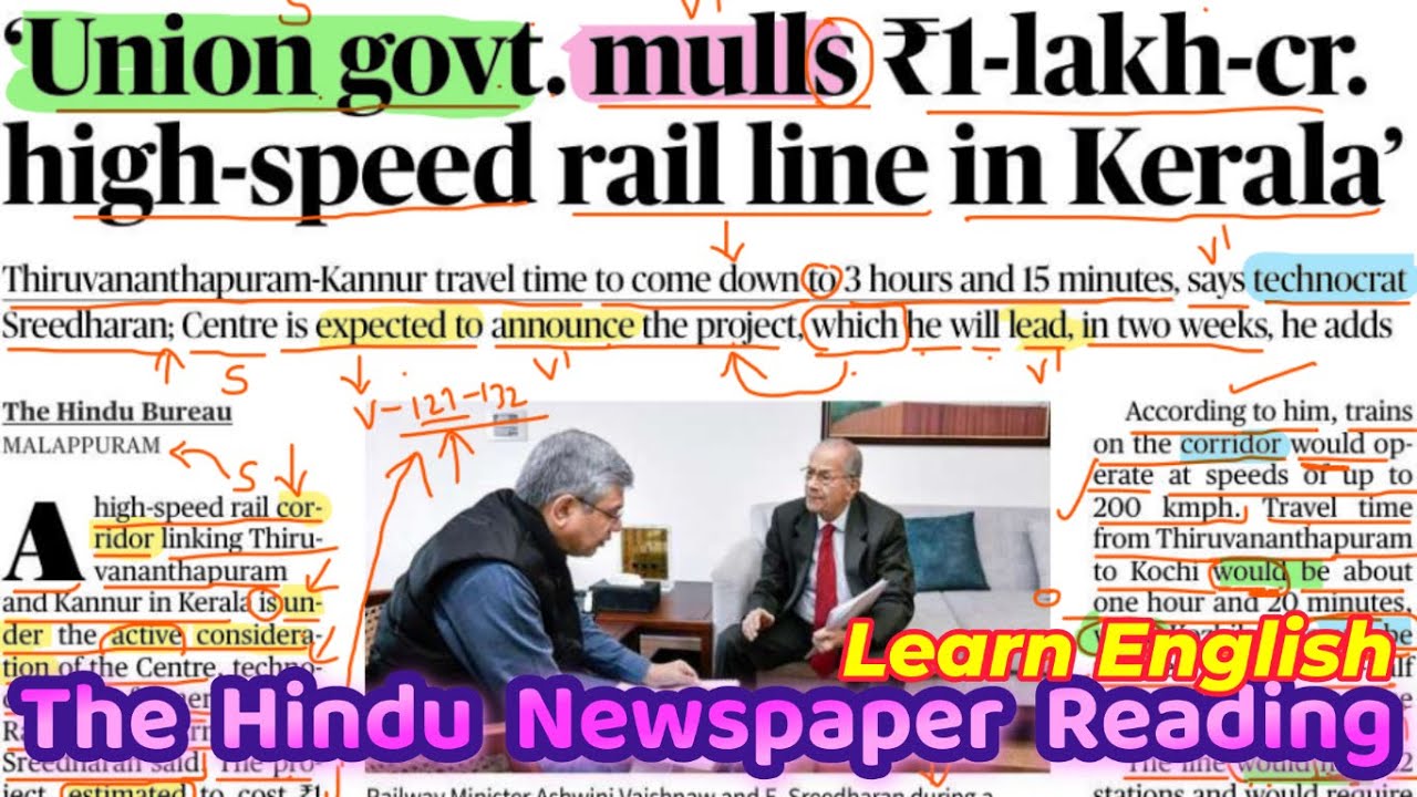 The Hindu Newspaper Analysis Today | 25 Jan 2026 Newspaper Reading | Learn English Grammar Advanced