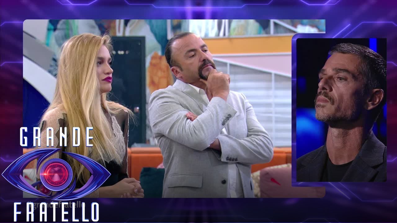 Grande Fratello - L'incontro tra Heidi Baci e il padre Genti