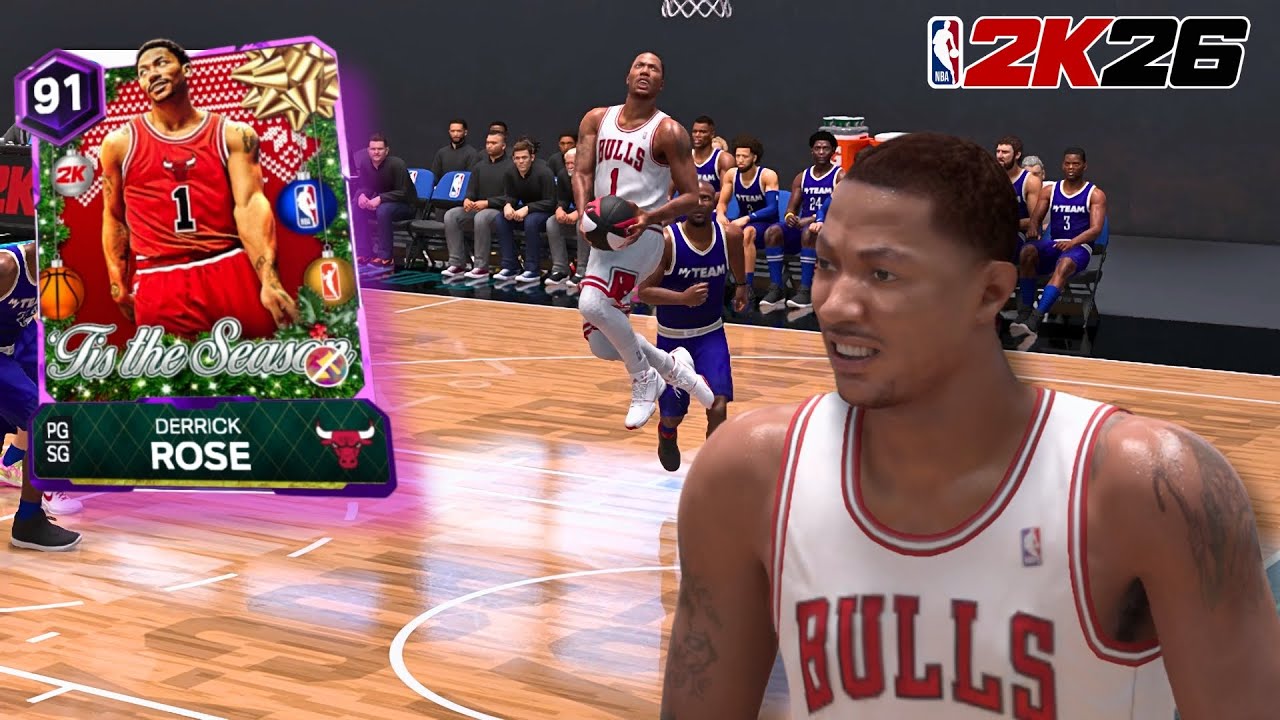 DERRICK ROSE RETIREMENT CHALLENGE GAMEPLAY IN NBA 2K26